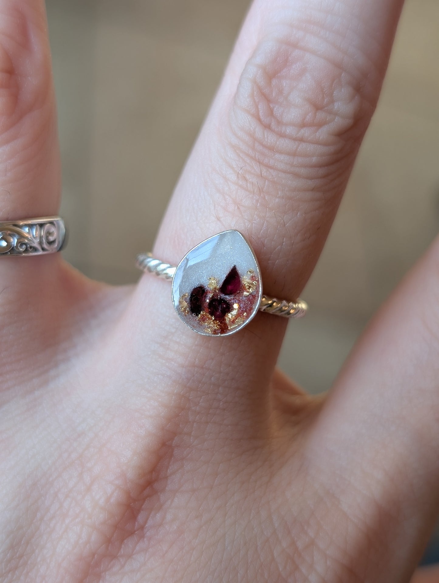 Classic Teardrop Ring